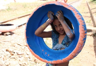 Comunidade do Gesso se prepara para Dia das Crianças