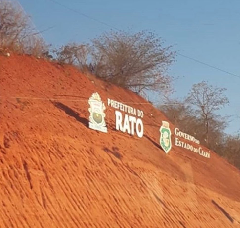 Letreiro do Crato vira piada em conta do Instagram