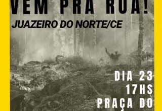 Protesto em defesa da Amazônia é convocado no Cariri